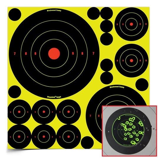 Wildhunter.ie - Birchwood Casey | Shoot N C - Bull's Eye Assortment -  Targets 