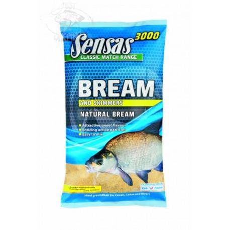 Wildhunter.ie - Sensas | 3000 | Bream and Skimmers | Natural Bream | Groundbait | 1Kg -  Coarse Fishing Groundbait 