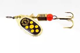 Wildhunter.ie - Mepps | Black Fury | Spinning Lure | Black & Yellow -  Game Spinners 