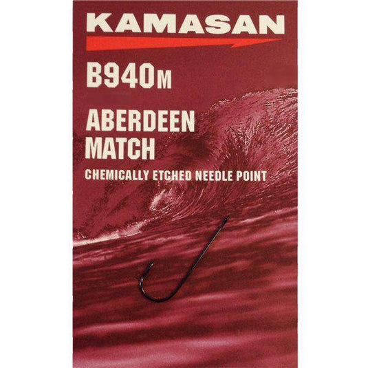 Wildhunter.ie - Kamasan | B940 | Aberdeen Match | Needle Point Hooks -  Sea Fishing Hooks 
