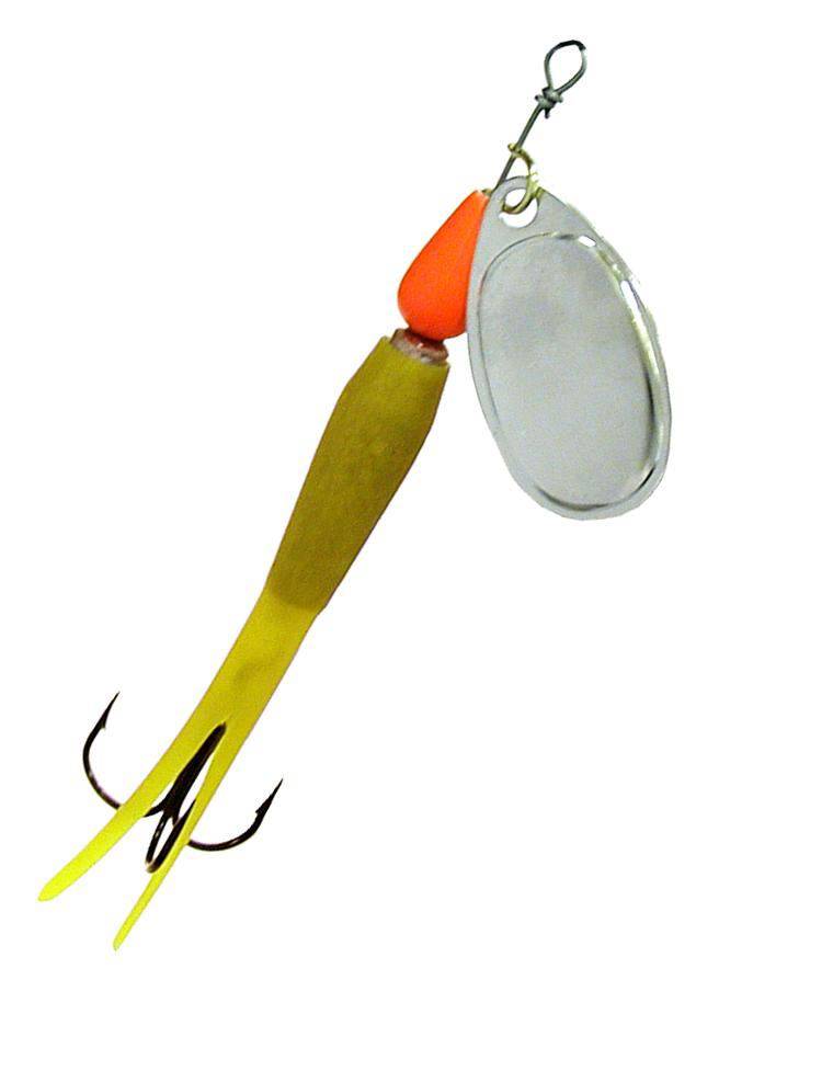 Flying C Yellow - Silver blade, 15g