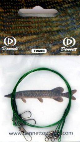 Wildhunter.ie - Dennett | Wire Leader | 30lb -  Predator Traces and Leaders 