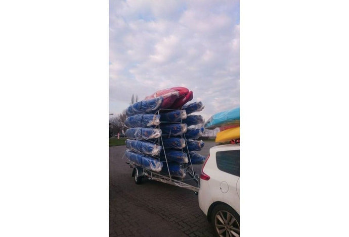 Wildhunter.ie - Galvanised Trailer for 16/17 kayaks -  Kayak Accessories 