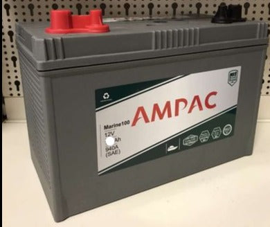 Wildhunter.ie - Ampac | Marine 100 Battery -  marine batteries 