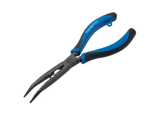 Wildhunter.ie - Kinetic | SS Plier | Curved Nose | 8" | Pistol Grip | Blue/Black -  Fishing Tools 