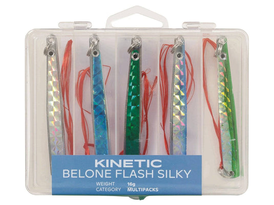 Wildhunter.ie - Kinetic | Belone Flash Silky | Lure Kit -  Sea Fishing Lures 