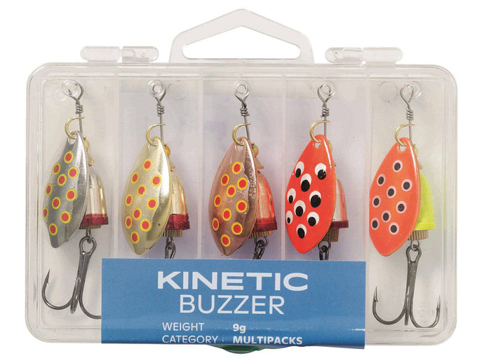 Wildhunter.ie - Kinetic | Buzzer | 5pcs -  Predator Spinners 