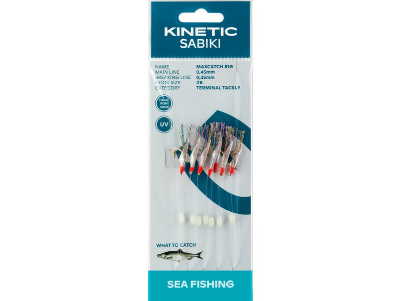 Load image into Gallery viewer, Wildhunter.ie - Kinetic | Sabiki Max Catch Holo | #6 -  Sea Fishing Lures 
