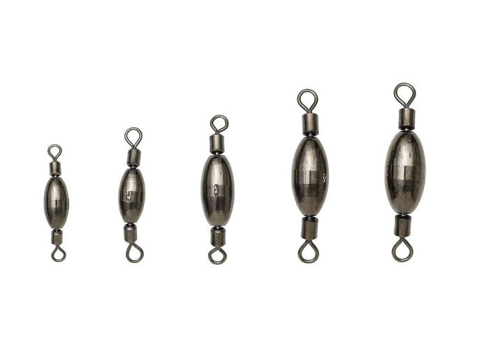 Wildhunter.ie - Kinetic | Weighted Swivel | Black -  Predator Snaps & Swivels 