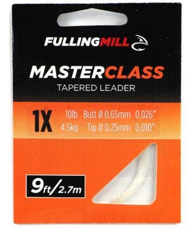Wildhunter.ie - Fulling Mill | Masterclass | Tapered Leader | 9ft -  Fly Fishing Leaders & Tippets 