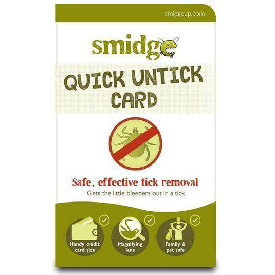 Wildhunter.ie - Smidge Quick Untick Card -  Dog Accessories 