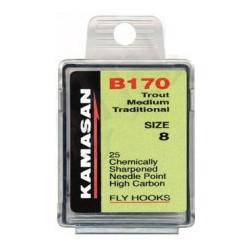Load image into Gallery viewer, Wildhunter.ie - Kamasan Hooks | B170 | Trout Medium Traditional Hooks -  Fly Fishing Hooks 
