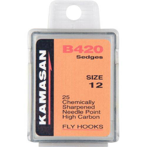 Wildhunter.ie - Kamasan Hooks | B420 | Sedge Hooks -  Fly Fishing Hooks 