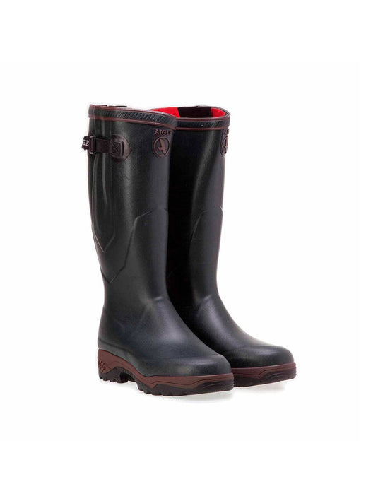 Wildhunter.ie - Aigle Parcours ISO 2 Anti Fatigue Wellingtons - Bronze side adjustable -  Wellingtons 