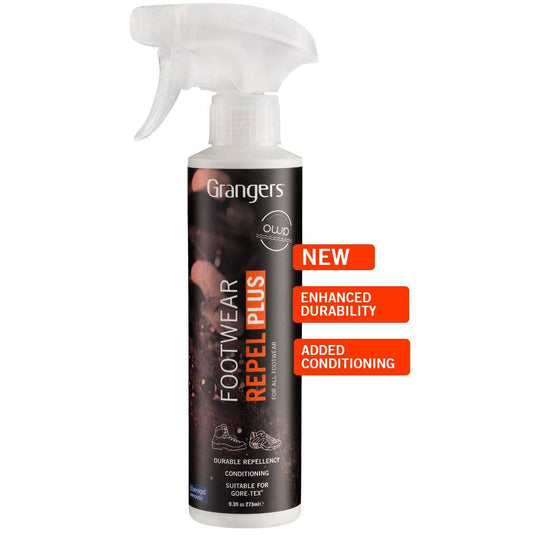 Wildhunter.ie - Grangers | Footwear Repel Plus | 275ml -  Wash & Protect 