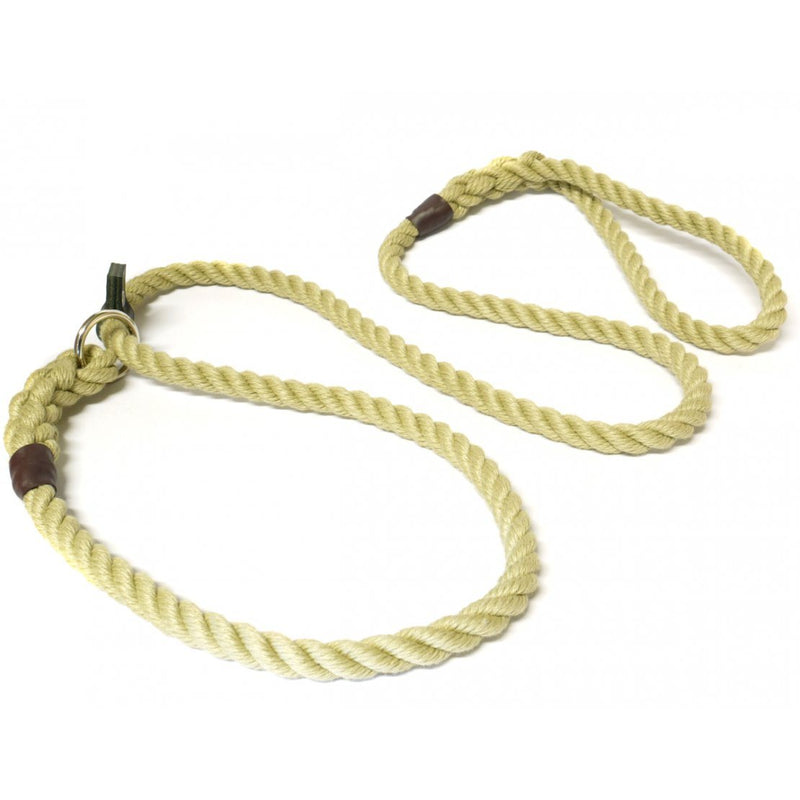 Load image into Gallery viewer, Wildhunter.ie - Slip Lead Three Strand Rope With Rubber Stop | 10mm x 1.5m -  Dog Leads 
