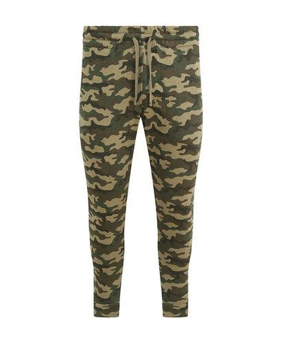 Wildhunter.ie - AWDis | Tapered Track Pants | Green Camo -  Hunting Trousers 