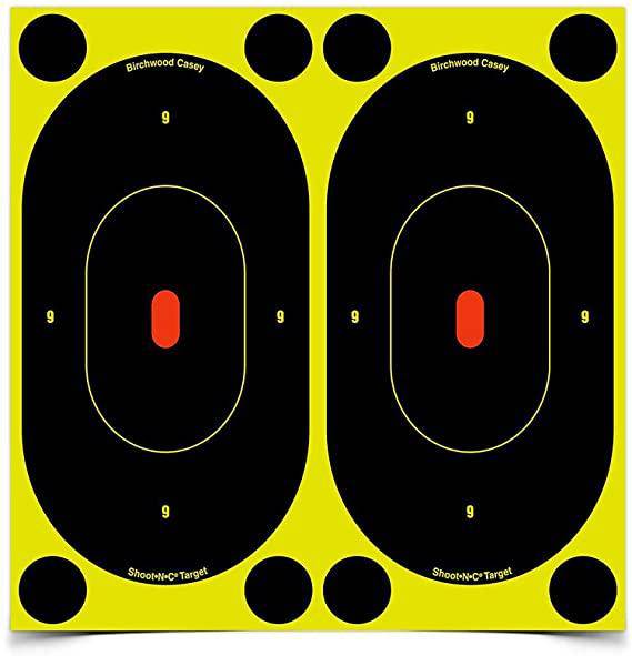 Wildhunter.ie - Shoot'N'C Reactictive/Splatter Self Adhesive Target Plus Repair silhouette 7