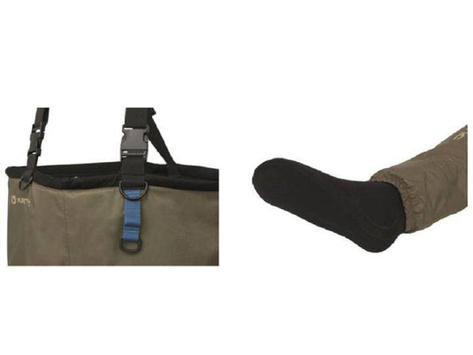 Wildhunter.ie - Kinetic | Classic Gaiter | Stocking-Foot | Olive -  Waders 