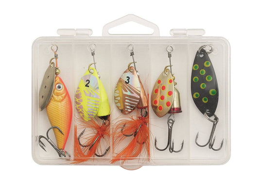 Wildhunter.ie - Kinetic | River Lake Mix | 5 pcs -  Predator Spinners 