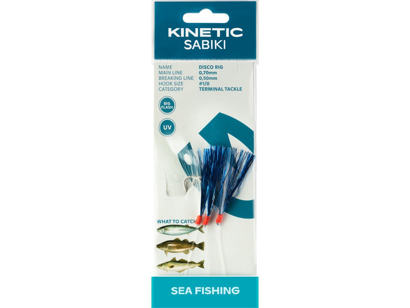 Load image into Gallery viewer, Wildhunter.ie - Kinetic | Sabiki Disco | #1/0 -  Sea Fishing Lures 
