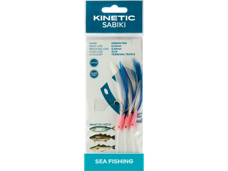 Load image into Gallery viewer, Wildhunter.ie - Kinetic | Sabiki Hokkai #2/0 -  Sea Fishing Lures 

