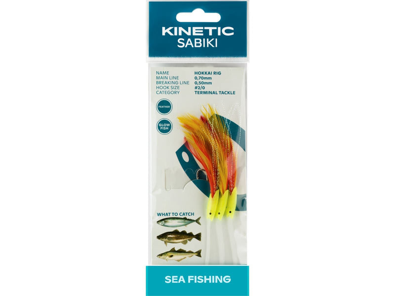 Load image into Gallery viewer, Wildhunter.ie - Kinetic | Sabiki Hokkai #2/0 -  Sea Fishing Lures 

