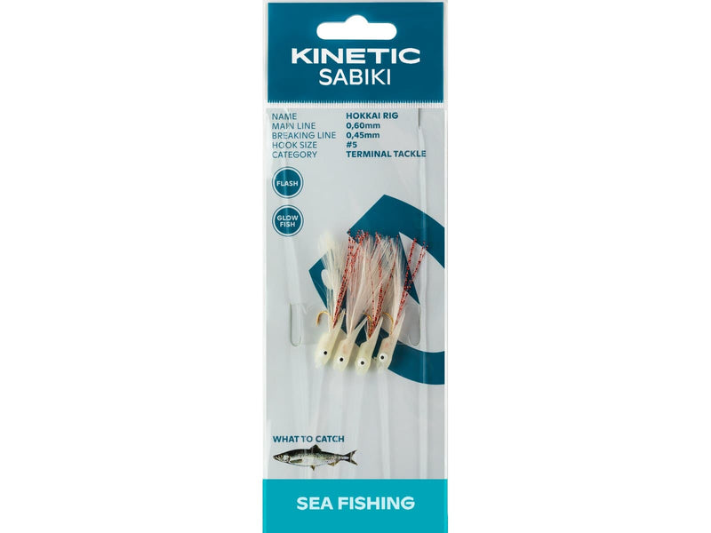 Load image into Gallery viewer, Wildhunter.ie - Kinetic | Sabiki Hokkai #5 -  Sea Fishing Lures 
