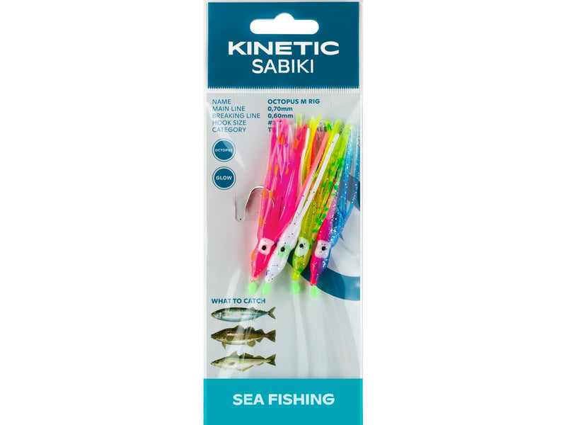 Load image into Gallery viewer, Wildhunter.ie - Kinetic | Sabiki | Octopus | #3 -  Sea Fishing Lures 
