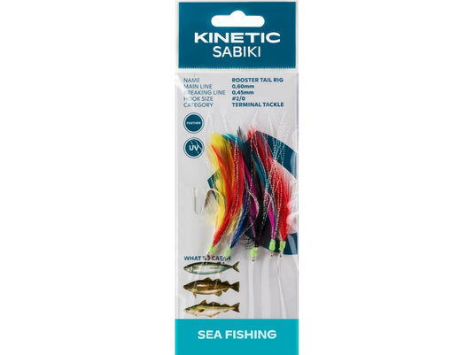 Wildhunter.ie - Kinetic | Sabiki Rooster Tail | 