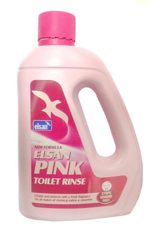 Wildhunter.ie - Elsan | Pink | Toilet Rinse | 2 litre -  Camping Accessories 