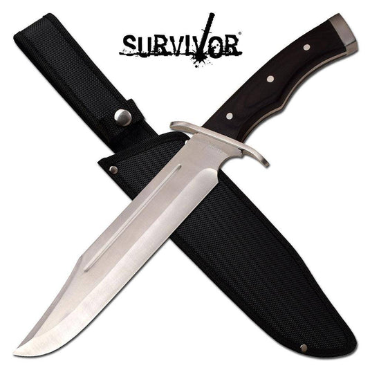 Wildhunter.ie - Survivor Fixed Blade Knife BK -  Knives 