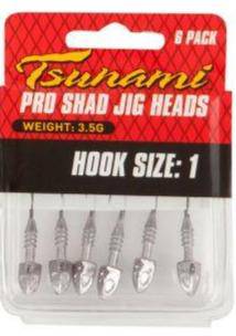 Wildhunter.ie - Tsunami Pro | Shad Jig Heads | 1 -  Predator Jig Heads 