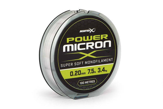 Wildhunter.ie - Matrix | Power Micron X | Super Soft Monofilament Line | 100m -  Predator Lines 
