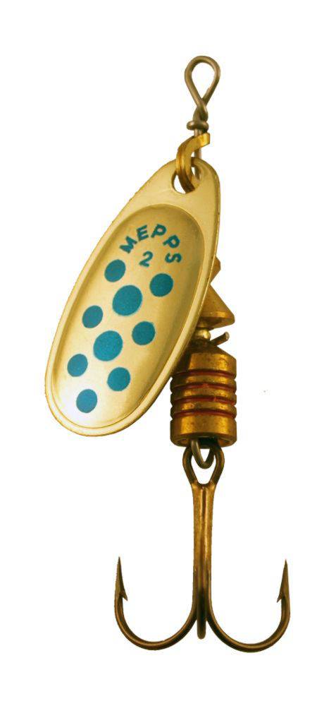Wildhunter.ie - Mepps | Comet | Spinning Lure | Gold/Blue -  Game Spinners 