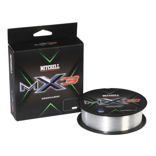Wildhunter.ie - Mitchell MX3 | Monofilament Fishing Line | Transparent | 300m -  Predator Lines 