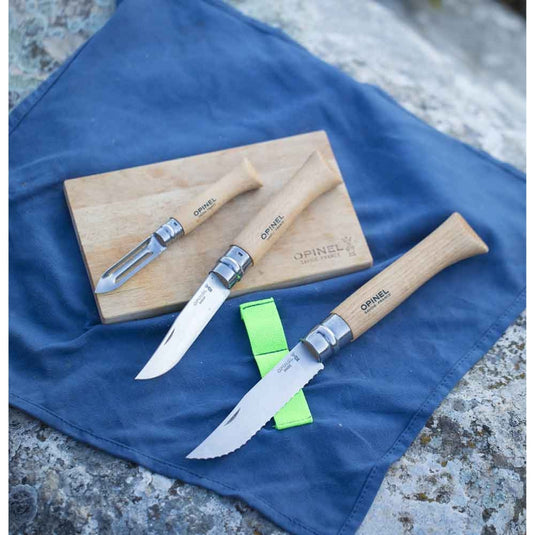 Wildhunter.ie - Opinel | Outdoor Nomad Cooking Set | Spring Assited Knife -  Knives 