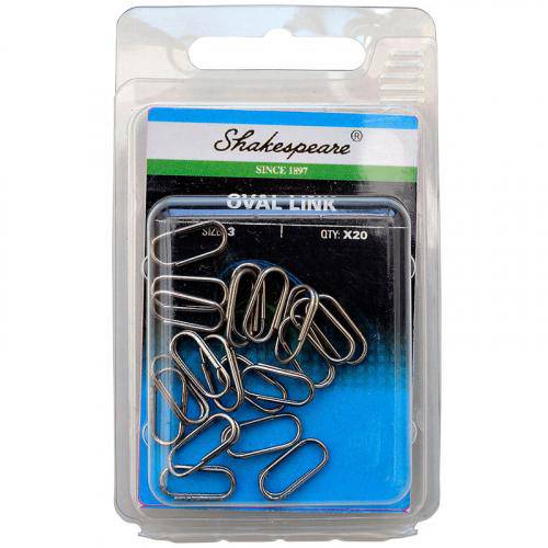 Wildhunter.ie - Shakespeare | Oval Link | 3/0 | 20PCS -  Sea Fishing Terminal Tackle 