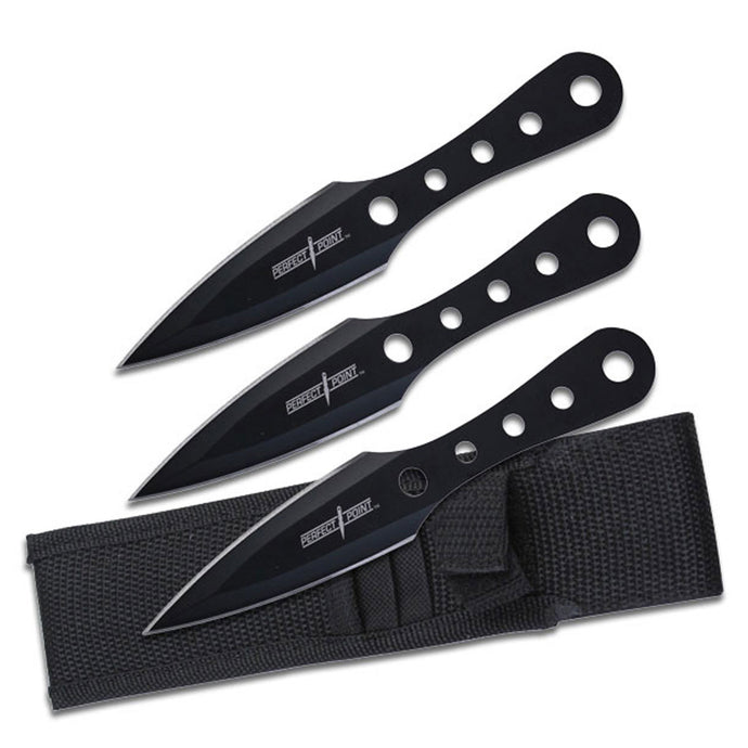 Wildhunter.ie - Perfect Point | Throwing Knives | Set of 3 | PP-022-3B | Fixed Blades -  Knives 