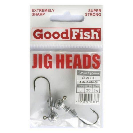 Wildhunter.ie - Good Fish | Jig Heads | Hook Size 6/0 -  Predator Jig Heads 