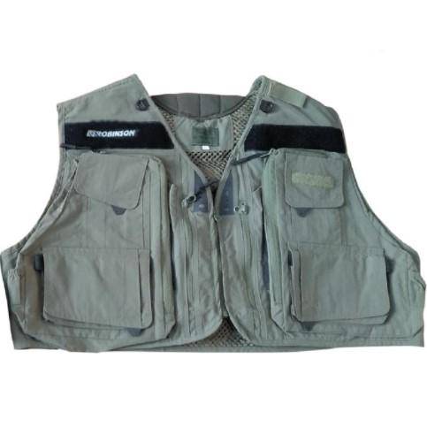 Wildhunter.ie - Robinson | Fishing Vest | Olive -  Fishing Vests 