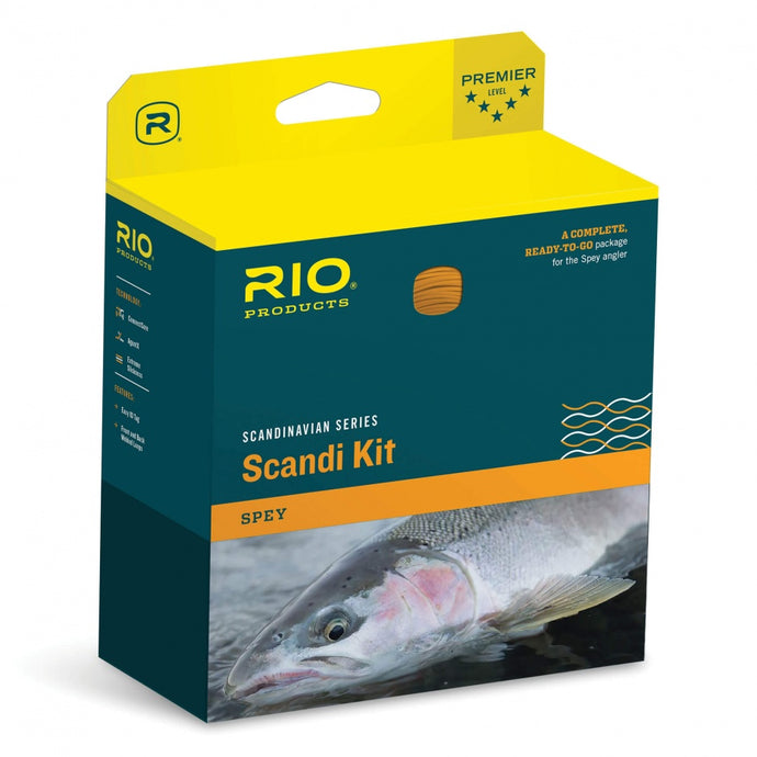 Wildhunter.ie - Rio | Scandinavian Series | Scandi Kit | 8/9 33.7gm /11.6 m | Salmon Orange -  Fly Fishing Lines & Braid 