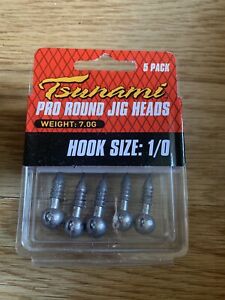 Wildhunter.ie - Tsunami | Pro Round Jug Heads | 1/0 -  Predator Jig Heads 