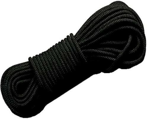 Wildhunter.ie - MIL-COM | Utility Rope | General Purpose | 50ft | Black -  Ropes 