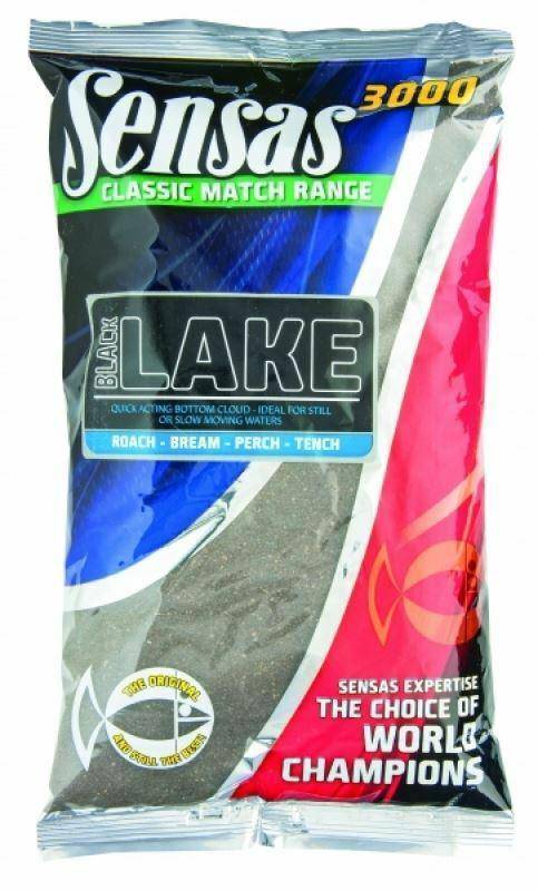 Wildhunter.ie - Sensas | 3000 | Black Lake | Groundbait | 1kg -  Coarse Fishing Groundbait 