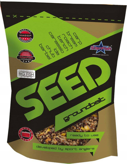 Wildhunter.ie - StarFish | Cooked Groundbait Grains | 1kg -  Coarse Fishing Groundbait 