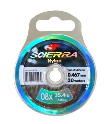 Wildhunter.ie - Scierra | Tippet Material Nylon | 50m -  Fly Fishing Leaders & Tippets 