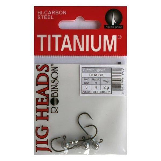 Wildhunter.ie - Titanium | Jig Heads | Size 5/0 | 24g -  Predator Jig Heads 