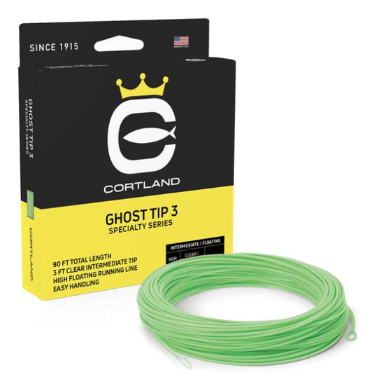 Wildhunter.ie - Cortland | Ghost Tip | Fly Fishing Line | 3ft Tip | 90ft -  Fly Fishing Lines & Braid 