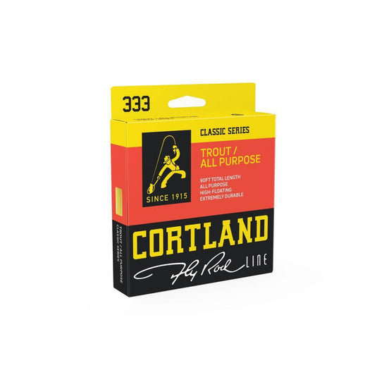 Wildhunter.ie - Cortland | Fly Line | Classic 333 | Floating | Yellow -  Fly Fishing Lines & Braid 